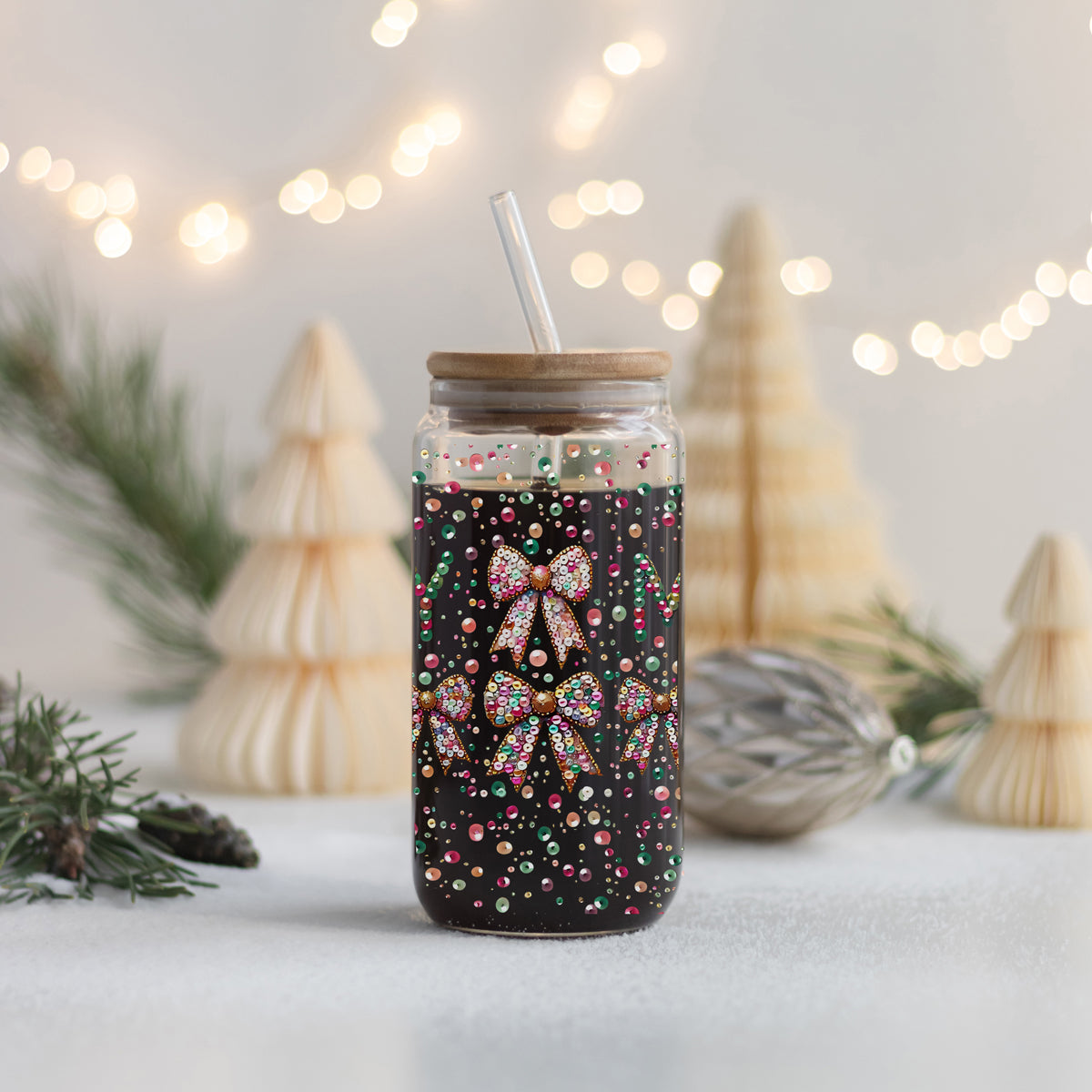 Sequin MERRY 17oz