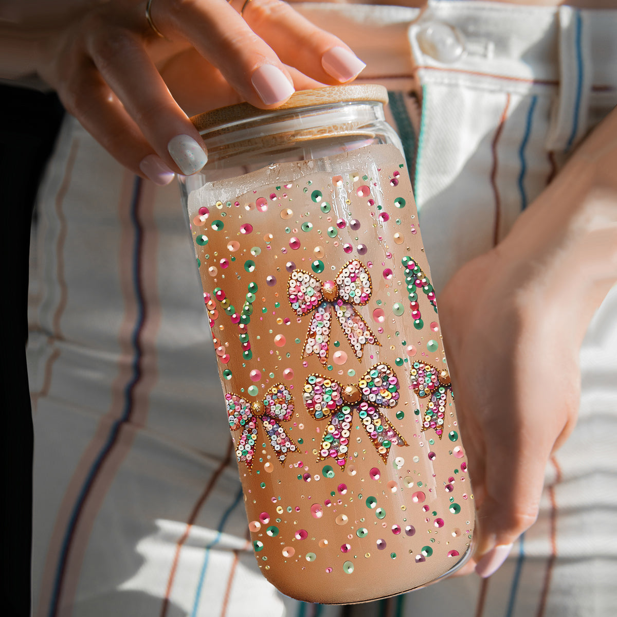 Sequin MERRY 17oz