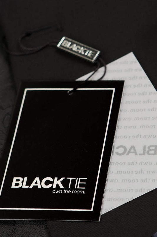 "Milan" Black Tuxedo Jacket Peak (Separates)