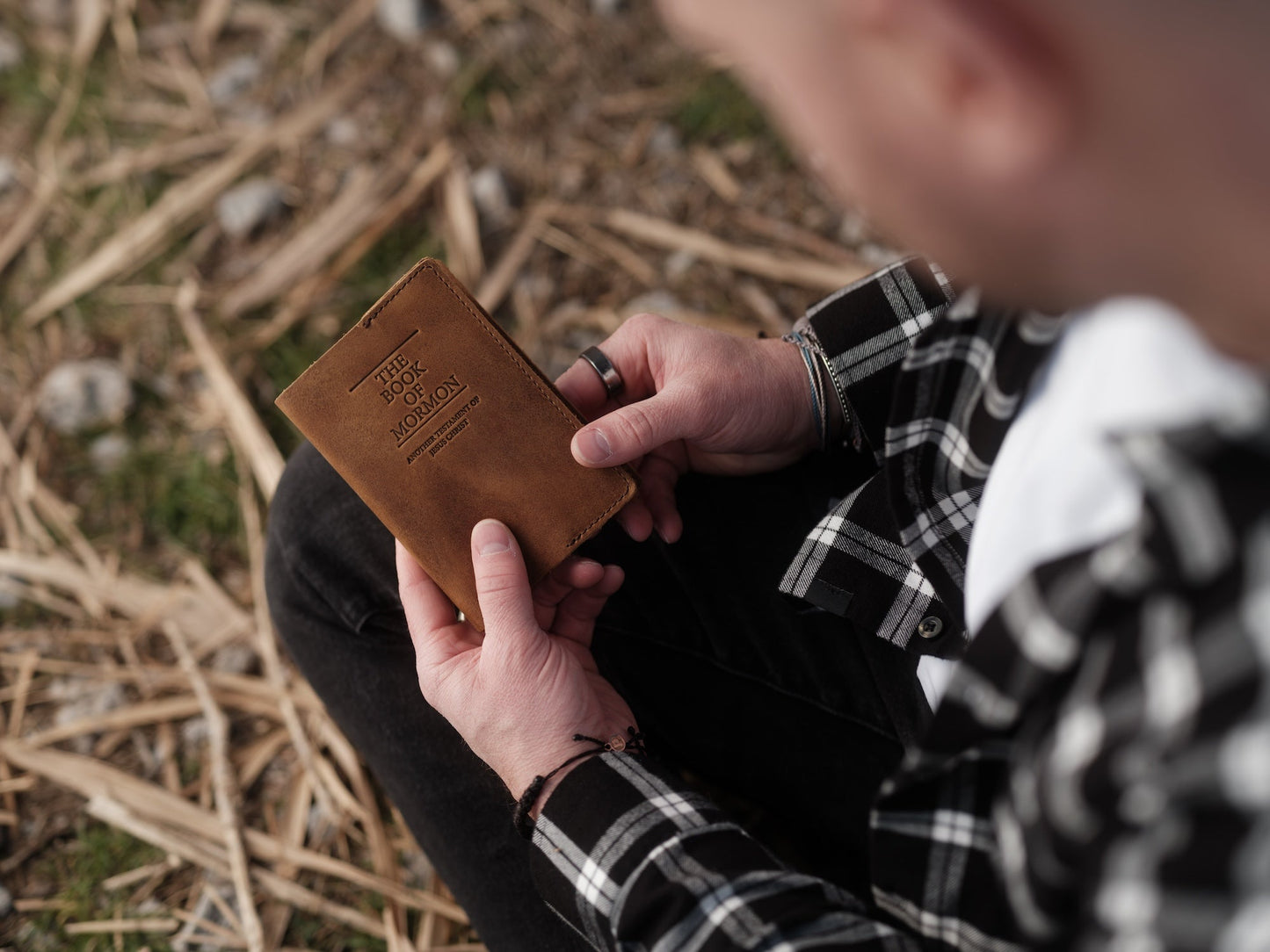 Leather Book of Mormon Mini - Soft Cover