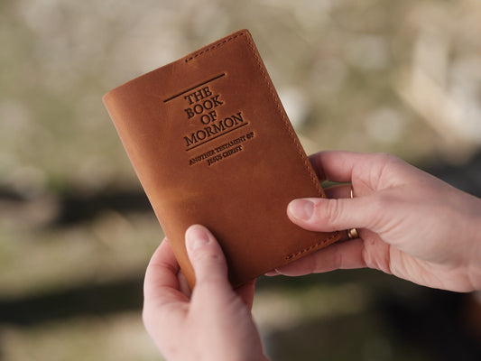 Leather Book of Mormon Mini - Soft Cover