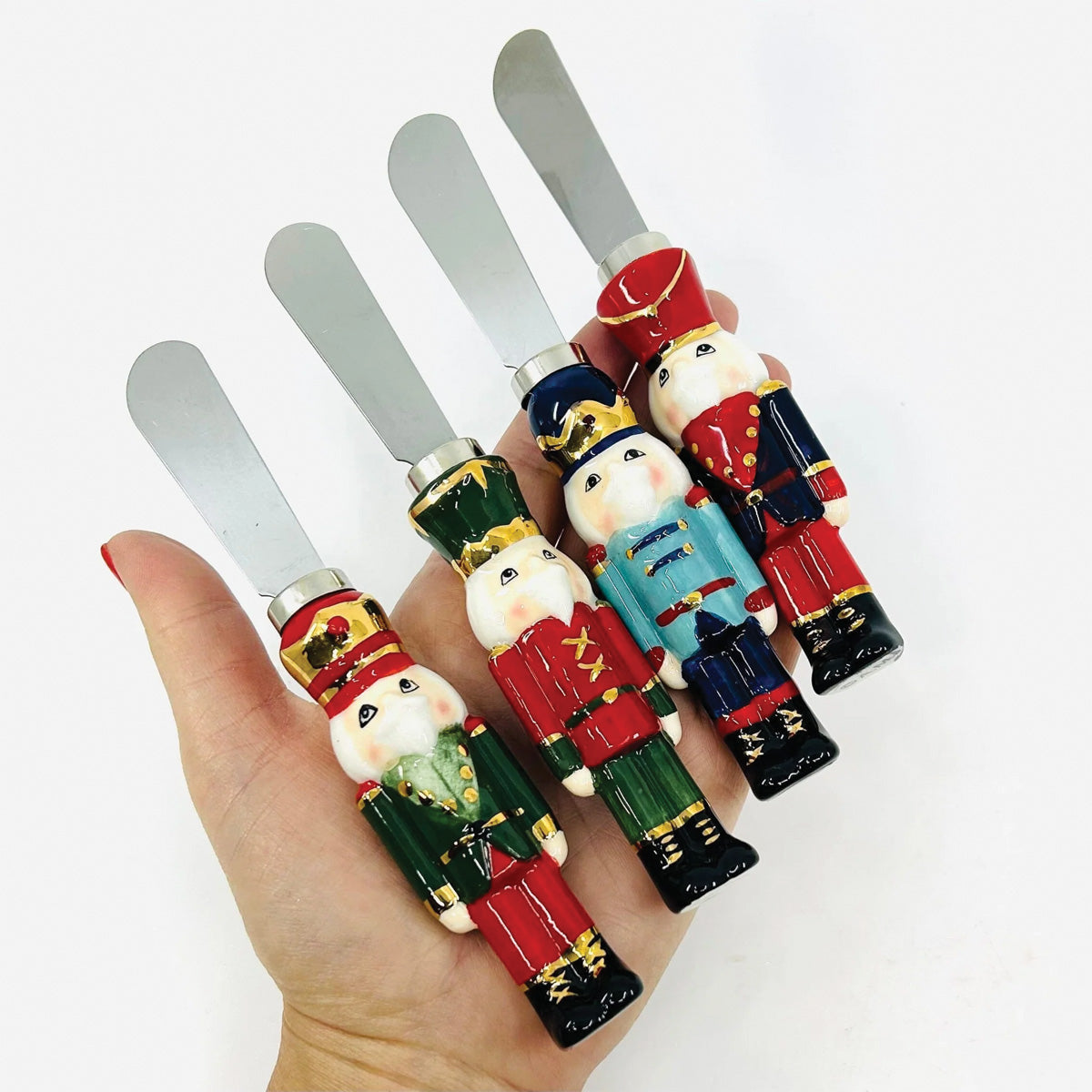 Green Jacket Ceramic Metal Jacket Nutcracker Spreader