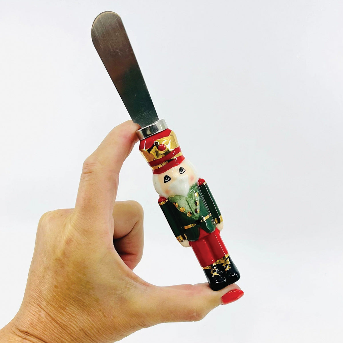 Green Jacket Ceramic Metal Jacket Nutcracker Spreader