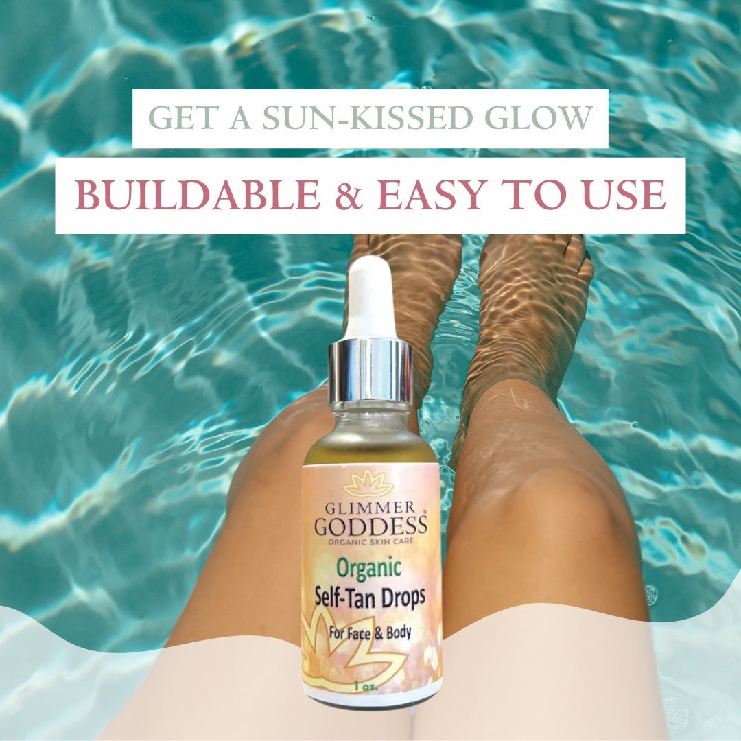 Organic Self Tan Drops – Customizable Fast-Developing Glow