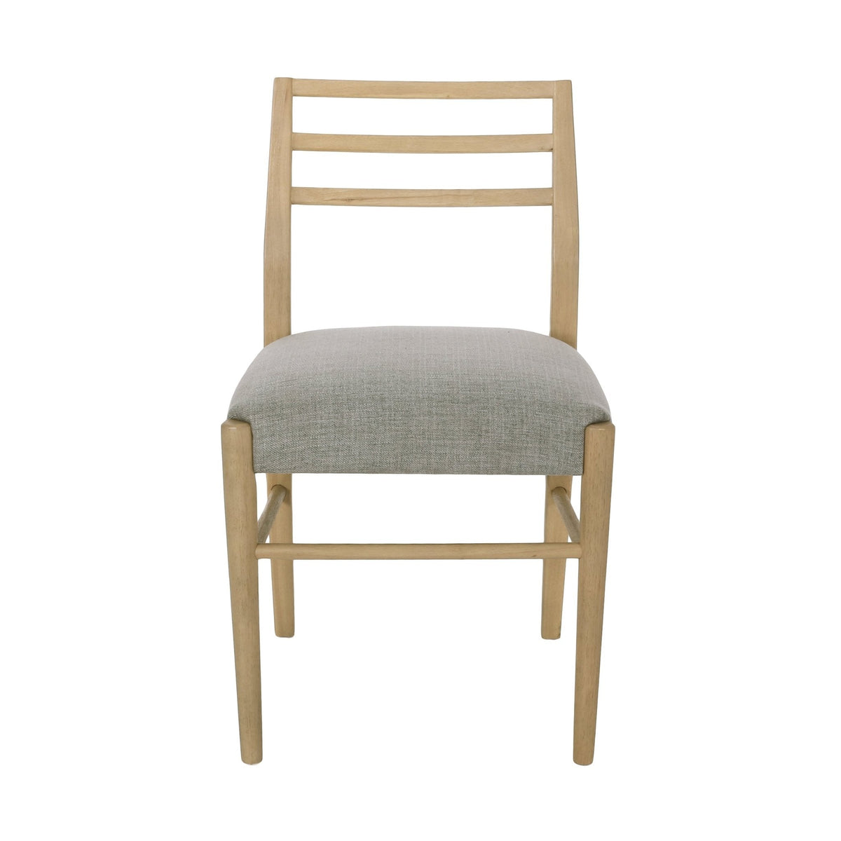 Pinnacle Dining Chair Set of 2 with Upholstered Seat - Beige or Grey