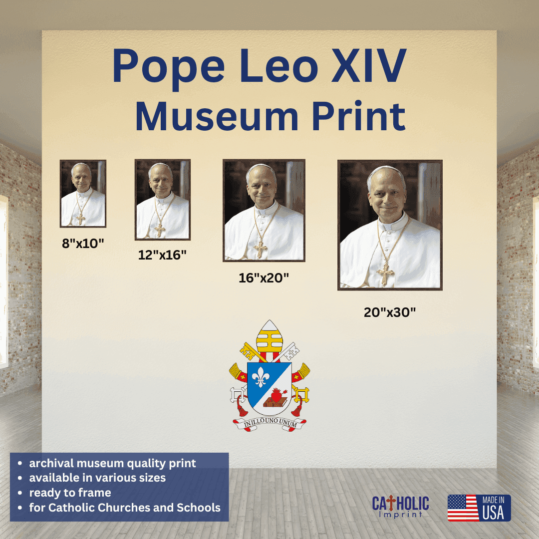 Pope Leo XIV Portrait Print