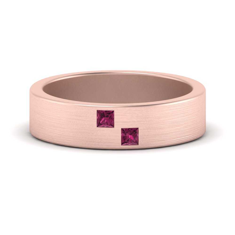 Princess Cut Brush Finish Band