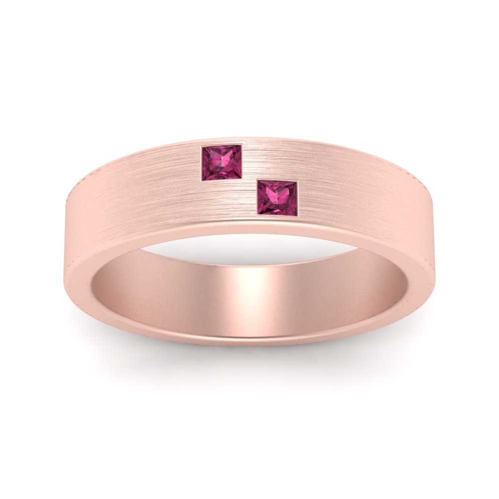 Princess Cut Brush Finish Band
