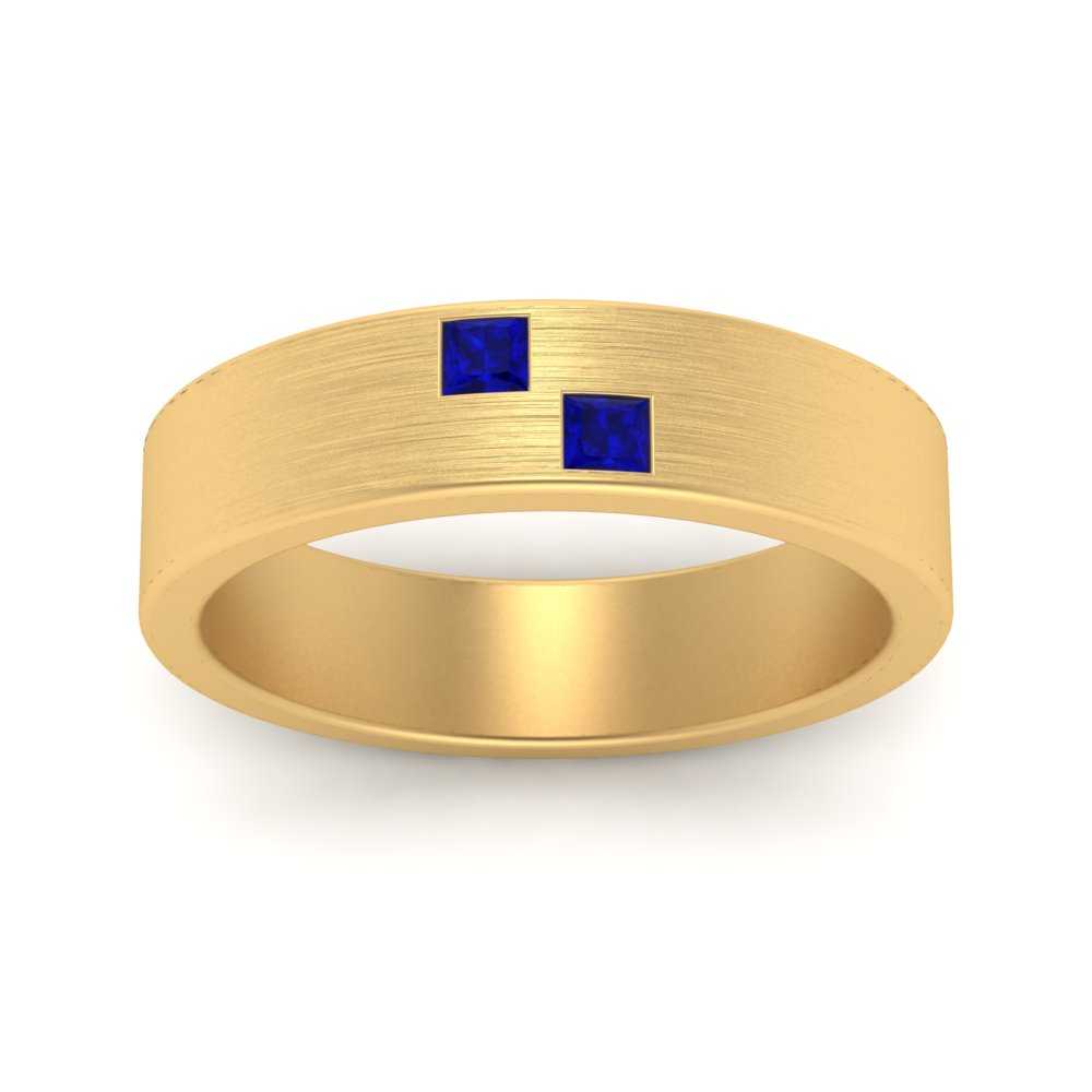 Princess Cut Brush Finish Band