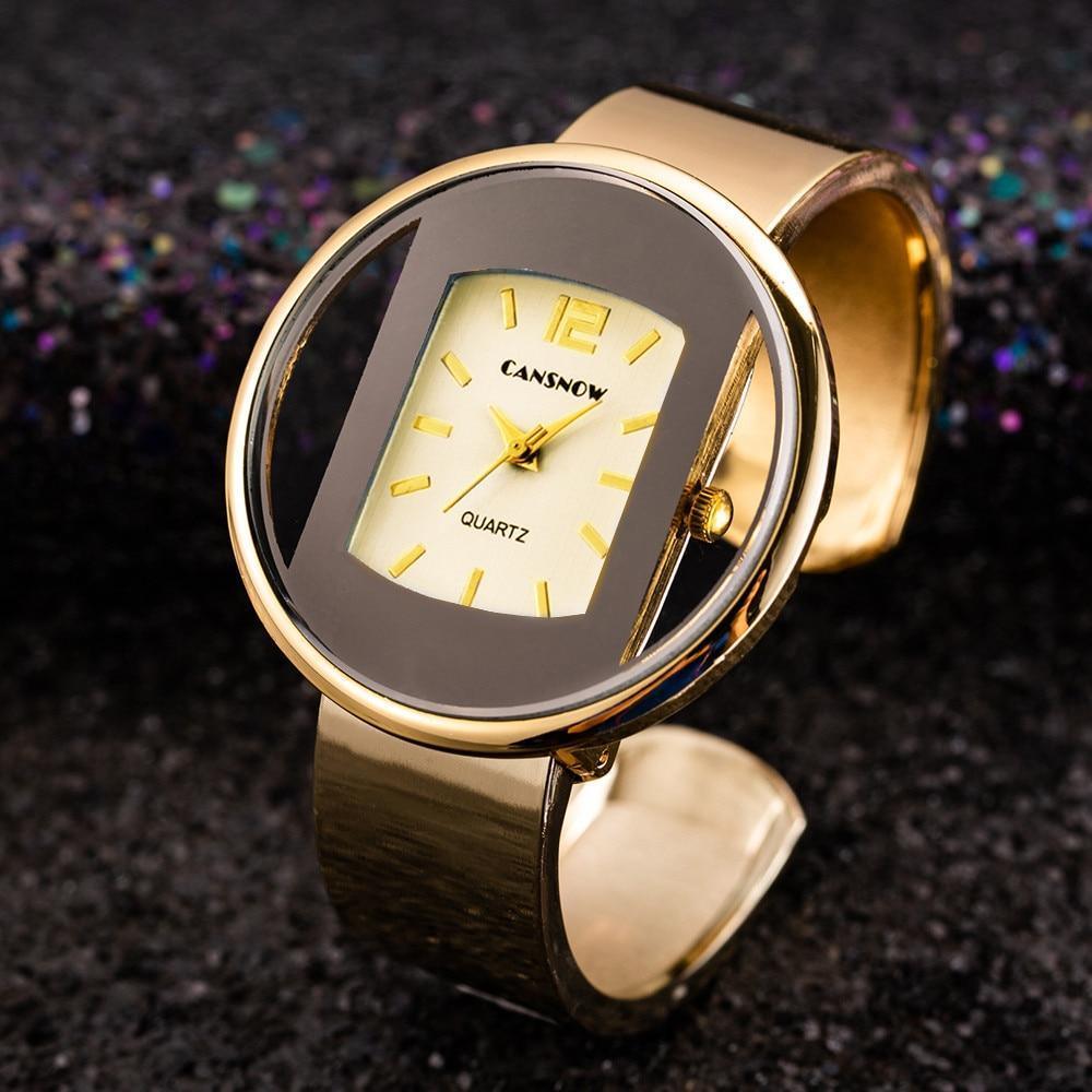 Fashion Gold Classic Women's Watches Luxury Stainless Steel Design Wrist Watch For Women