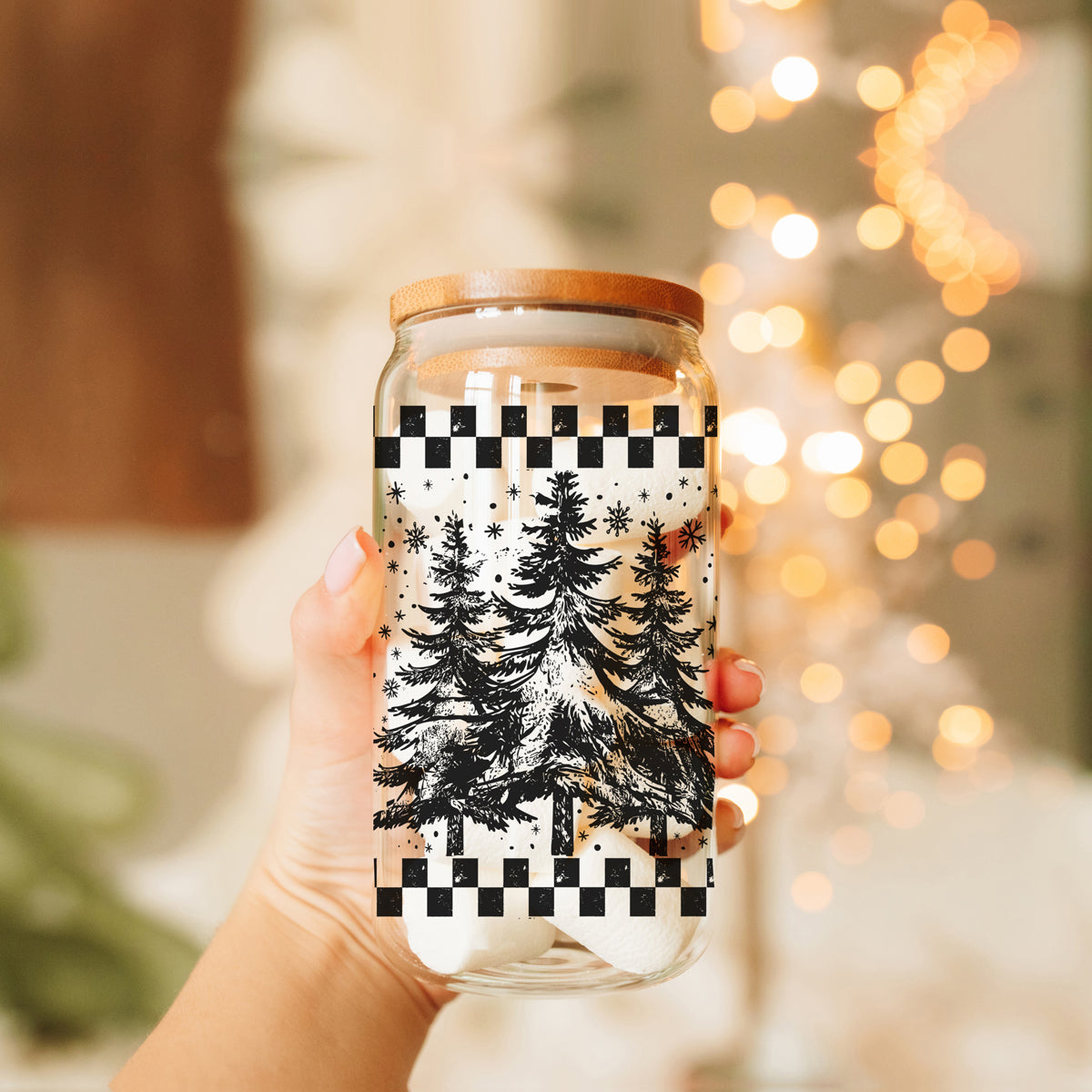 Retro Christmas Tree 17oz