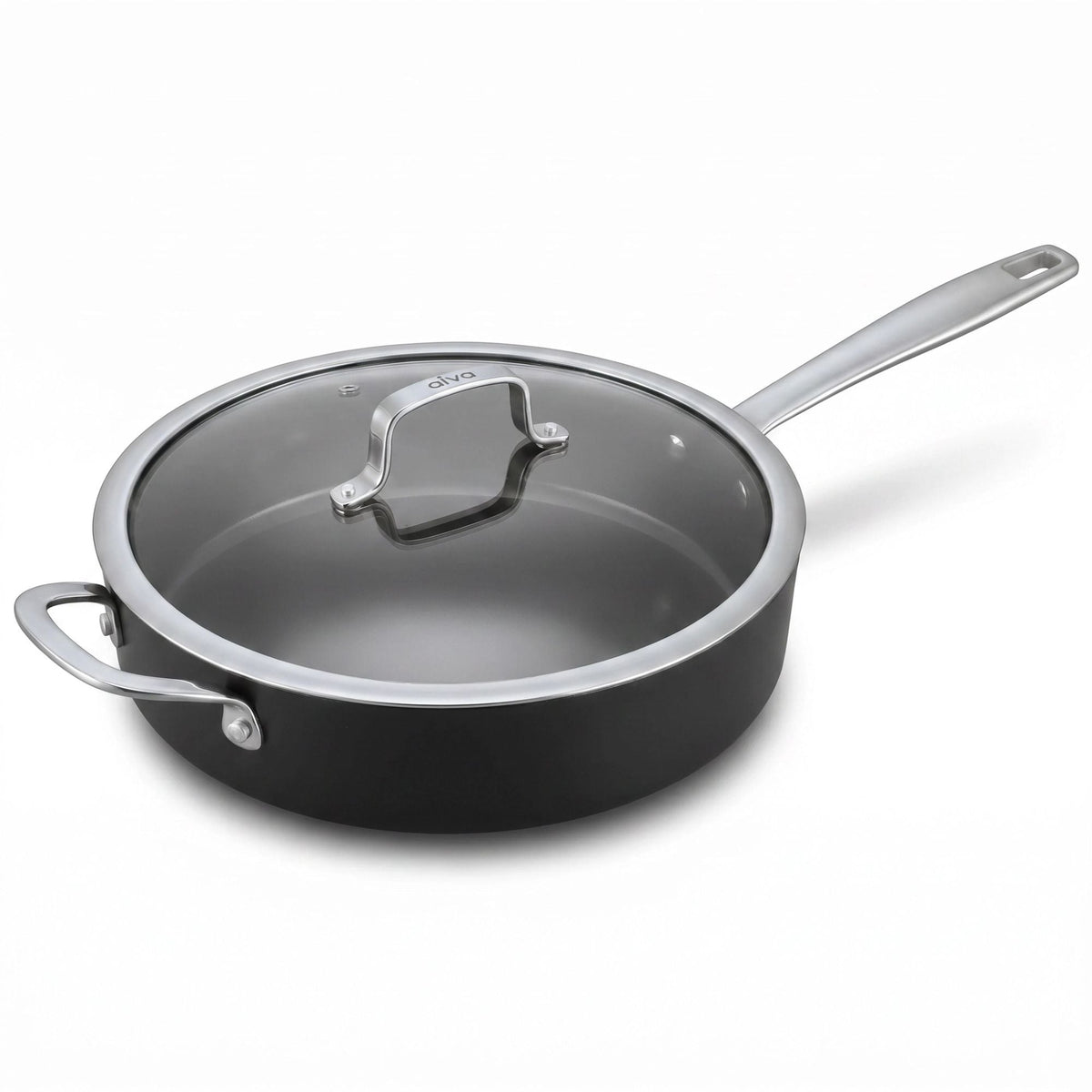 Ceramic Nonstick Sauté Pan, 4-Qt