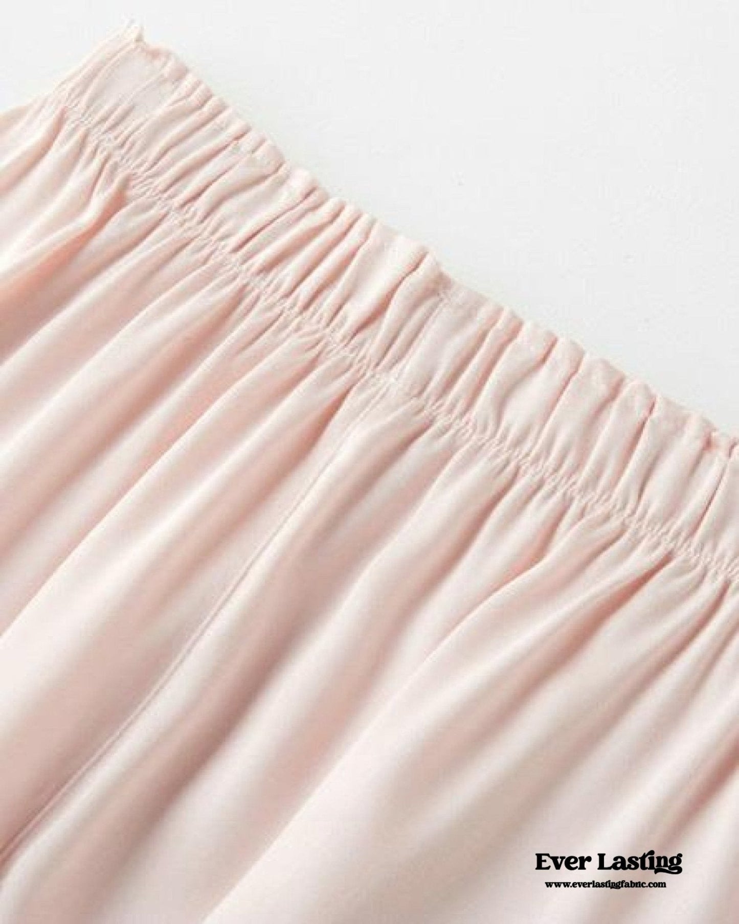 Silky Classic Morandi Silky Pajama Set / Blue