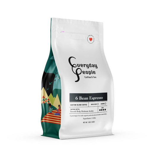 Six Bean Espresso Custom Blend- Dark Roast Coffee