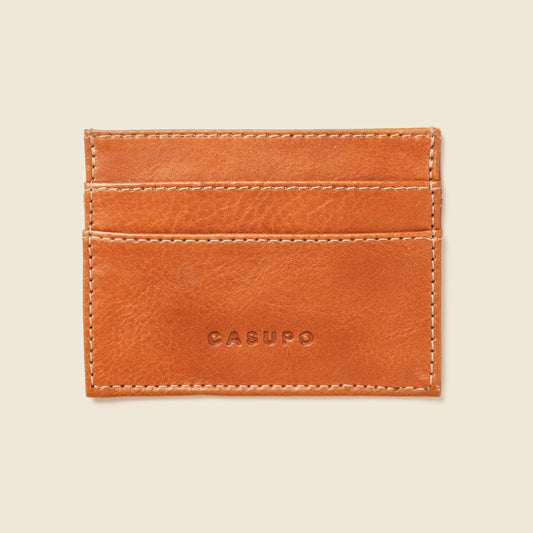 Slim Card Holder Wallet with RFID Protection - Natural