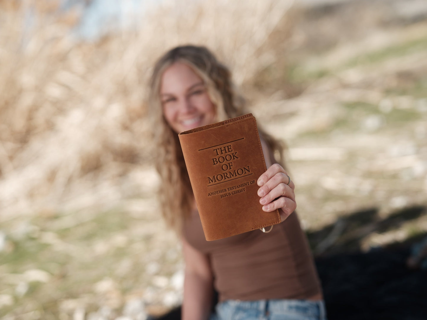 Leather Book of Mormon - Soft Cover