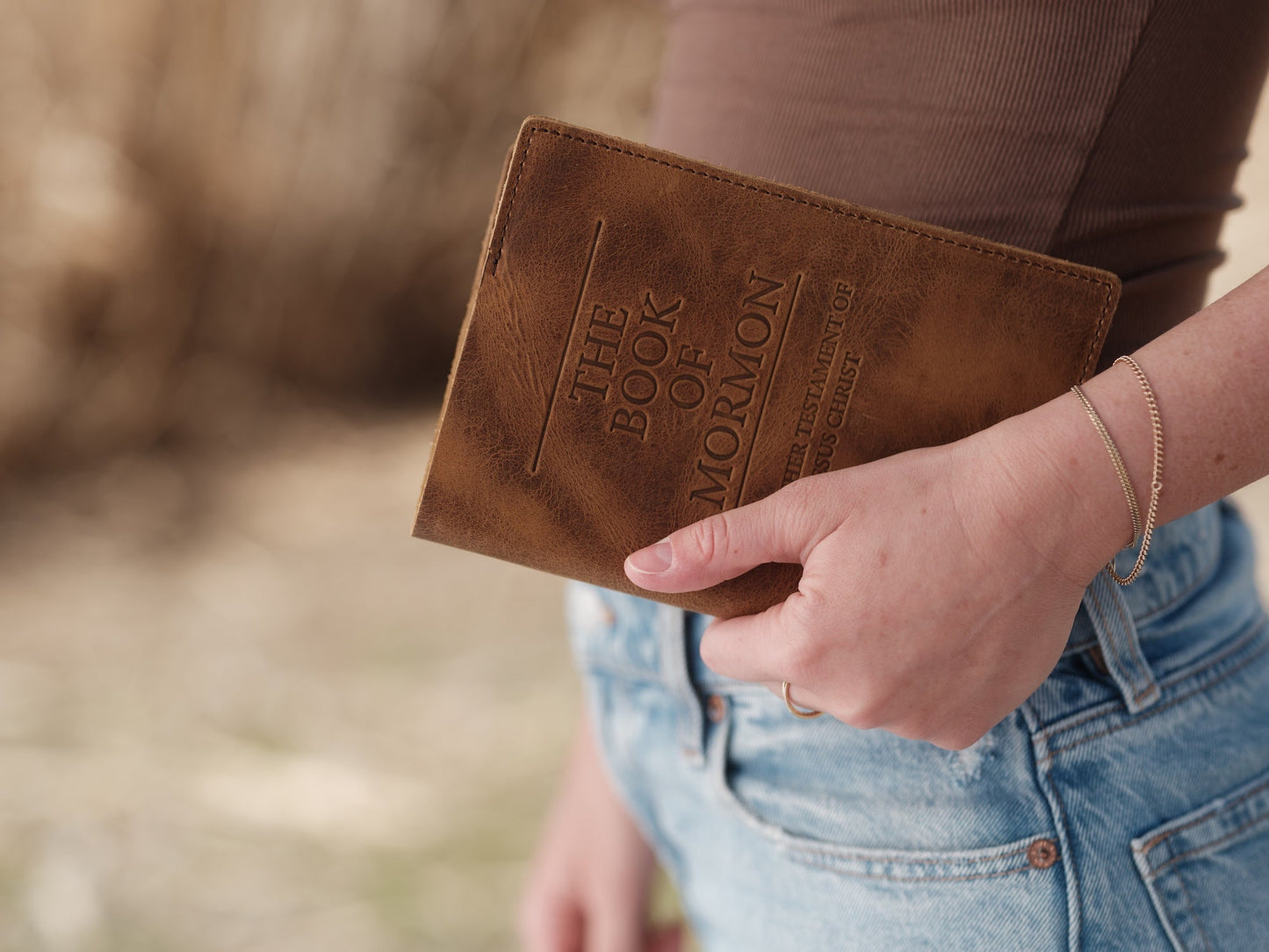 Leather Book of Mormon - Soft Cover