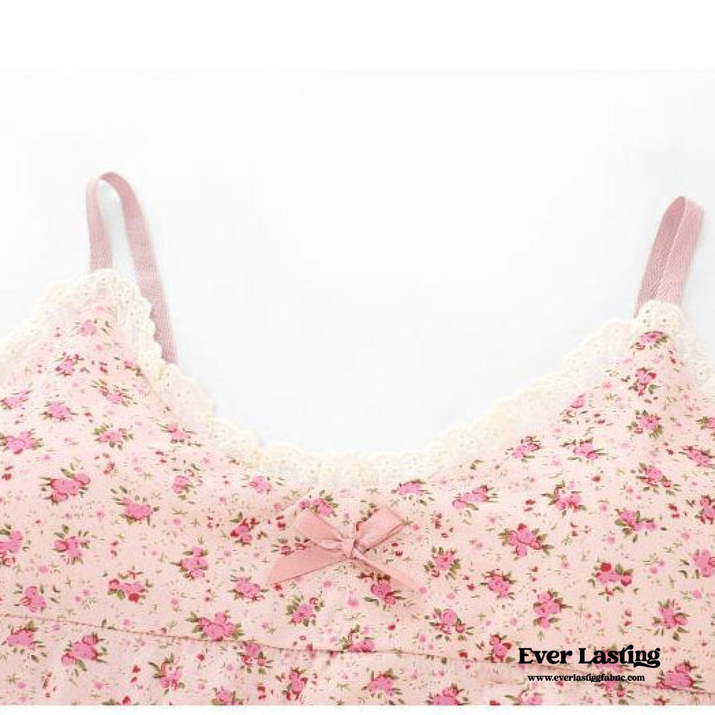 Sophie Pastoral Floral Pajama Set / Red