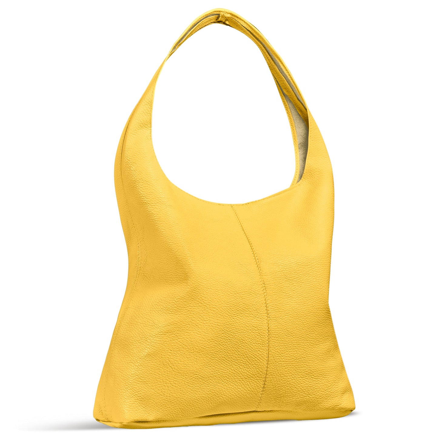 Calf Leather Hobo Bag