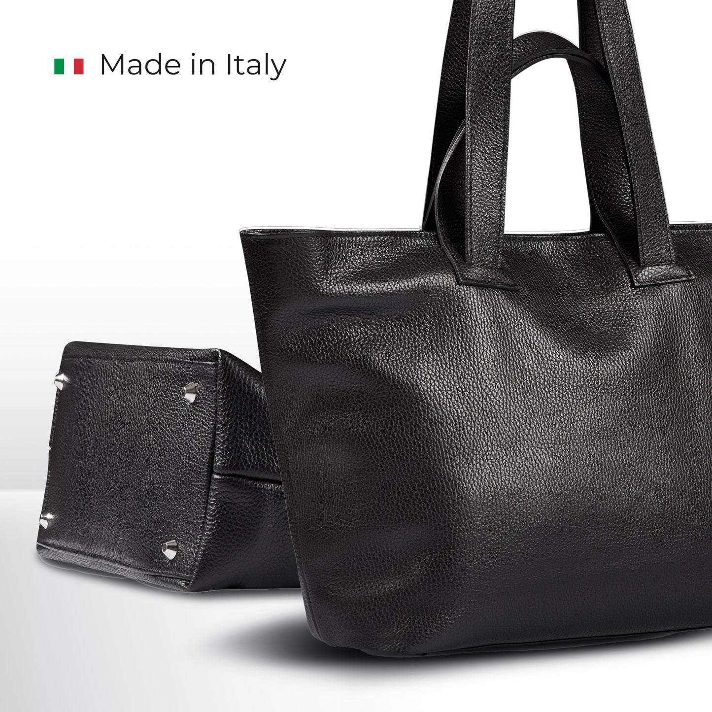 Calf Leather Tote Bag