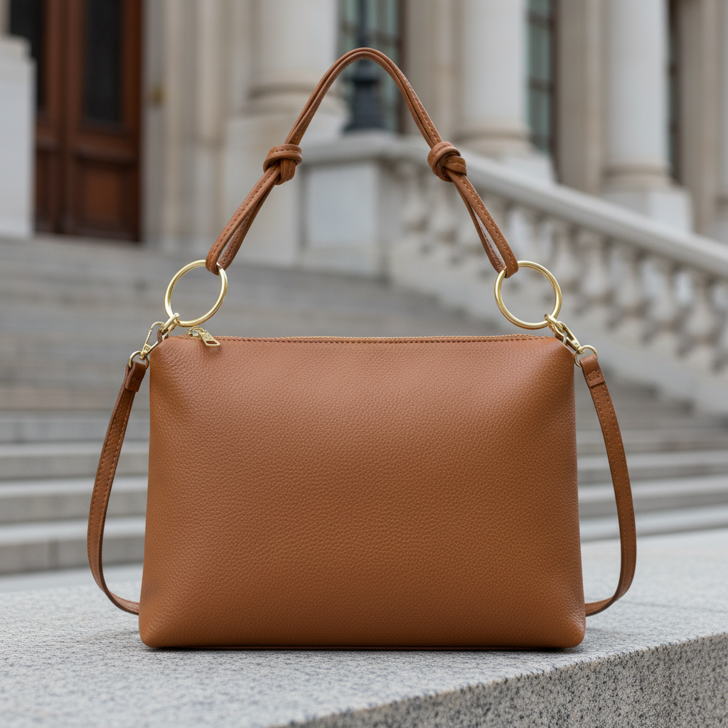 Calf Leather Shoulder Bag