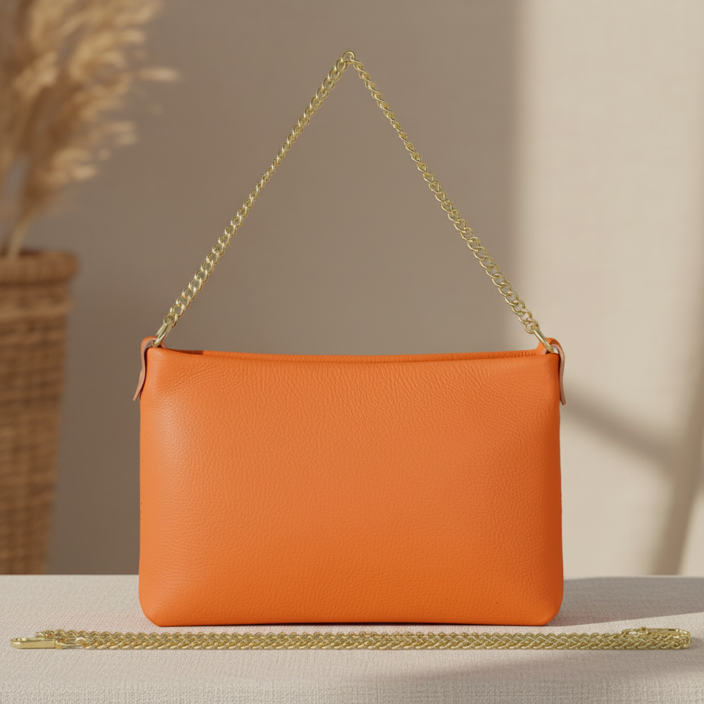 Calf Leather Crossbody Bag