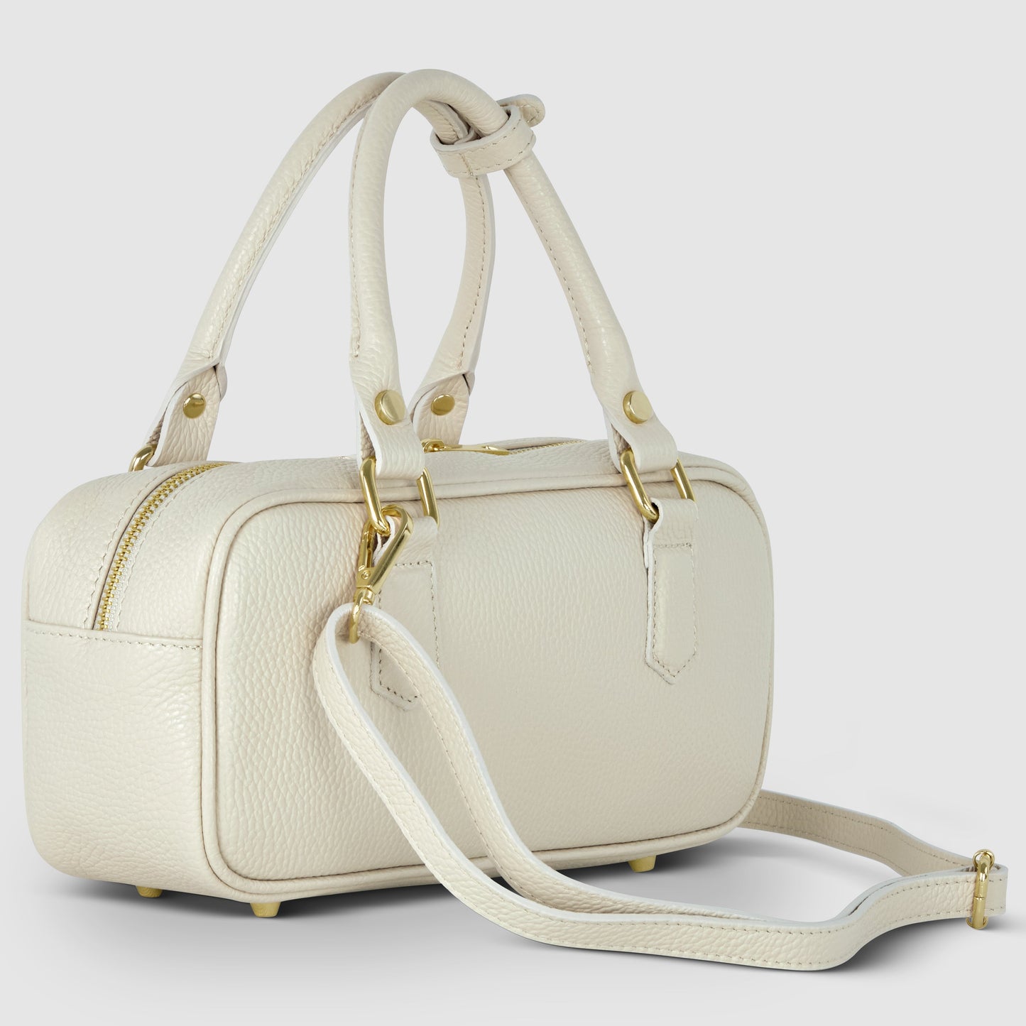 Calf Leather Top-Handle Bag