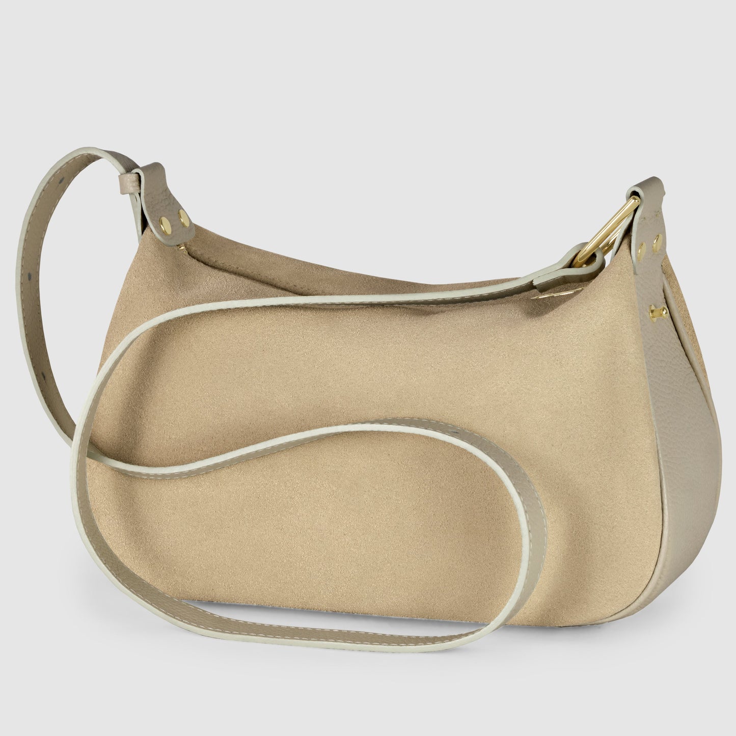 Suede Leather Crossbody Bag