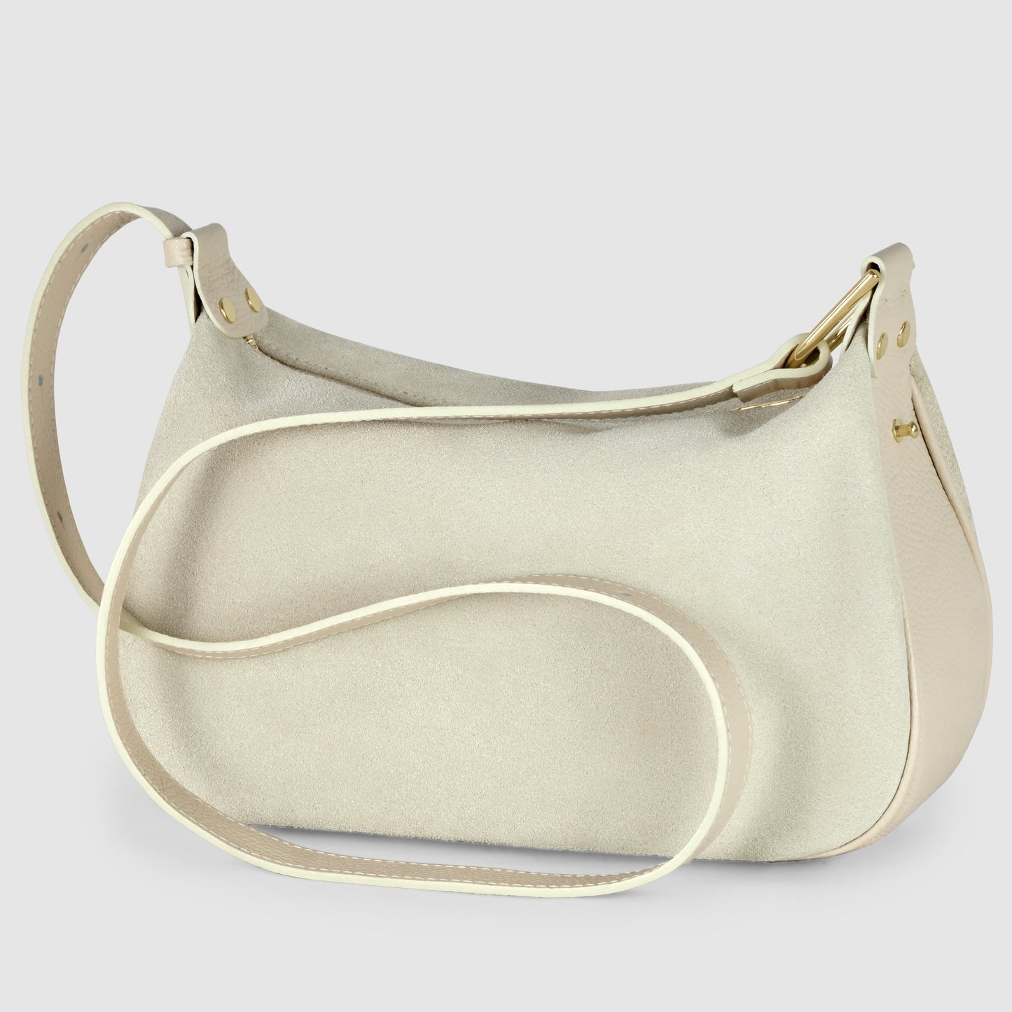 Suede Leather Crossbody Bag