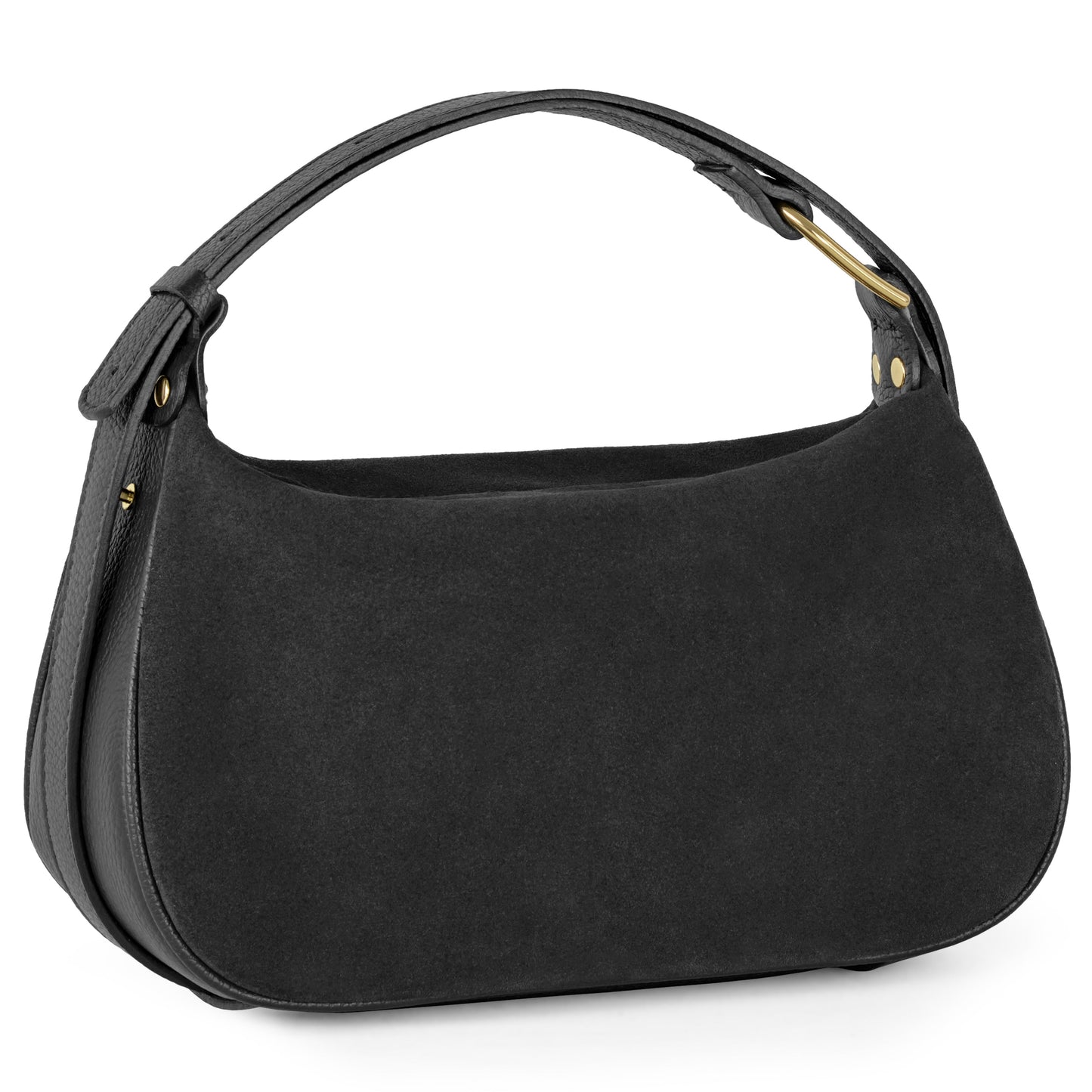 Suede Leather Crossbody Bag