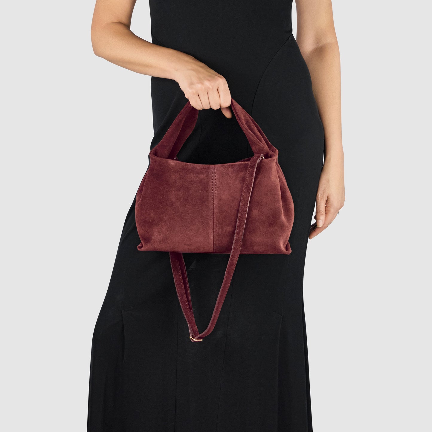 Suede Leather Shoulder Bag