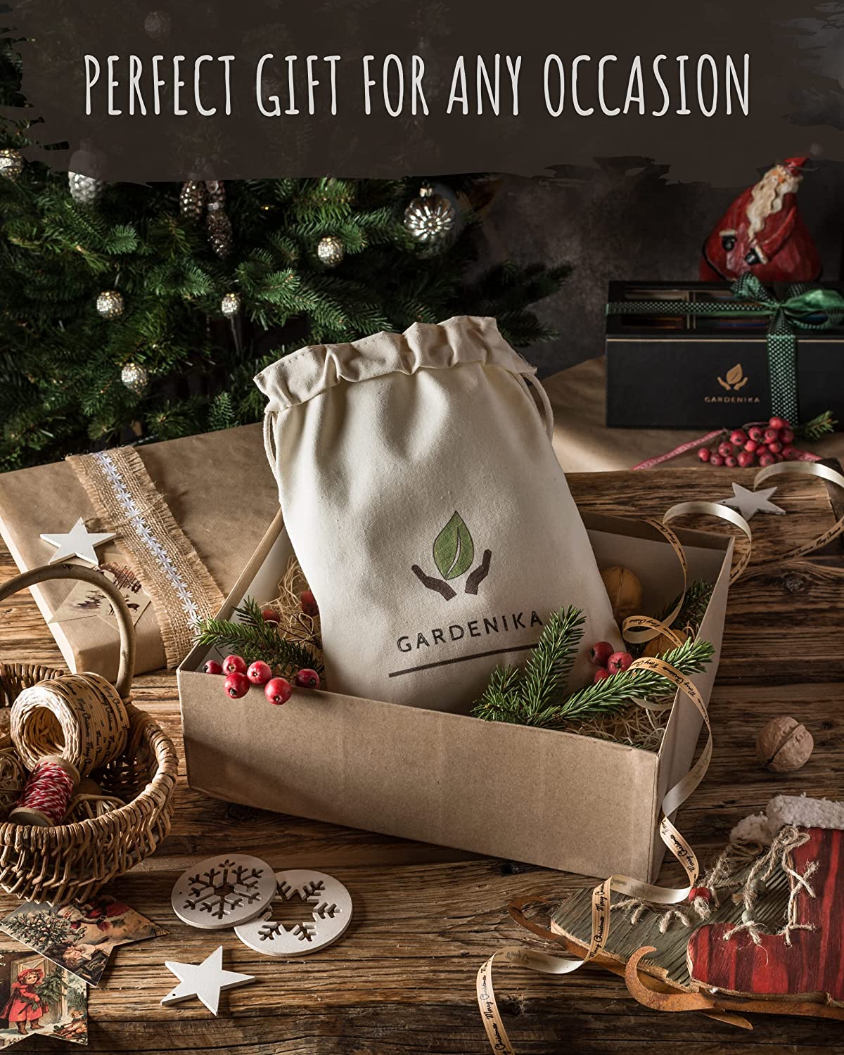 Organic Tea Sampler, 5 Caffeine-Free Wellness Herbal Blends