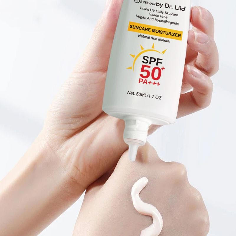 SPF 50 Mineral Moisturizer – Hydrating, Vegan & Sensitive-Skin Friendly