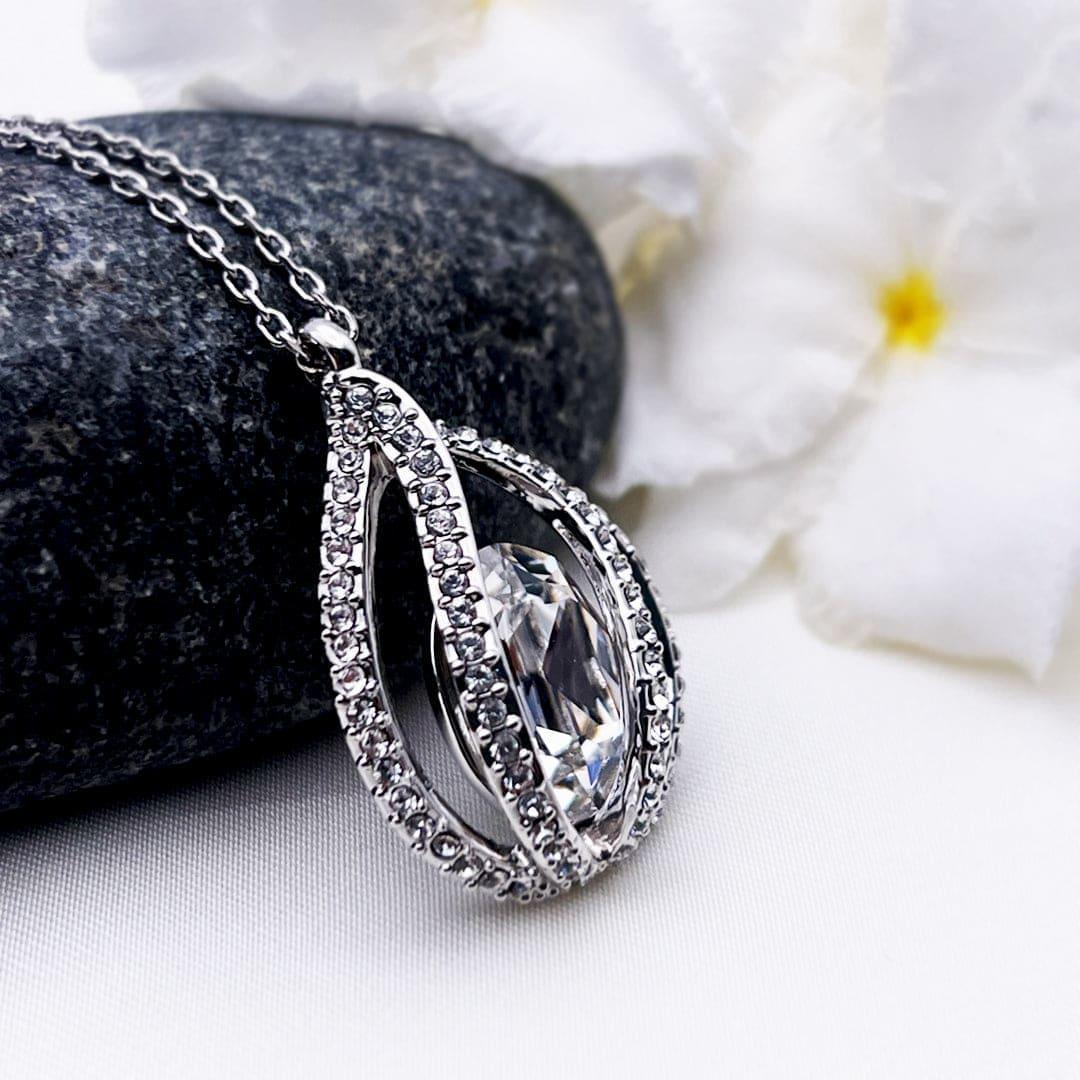 Swarovski Birdcage Necklace - a Heartfelt Gift for Your Darling Wife