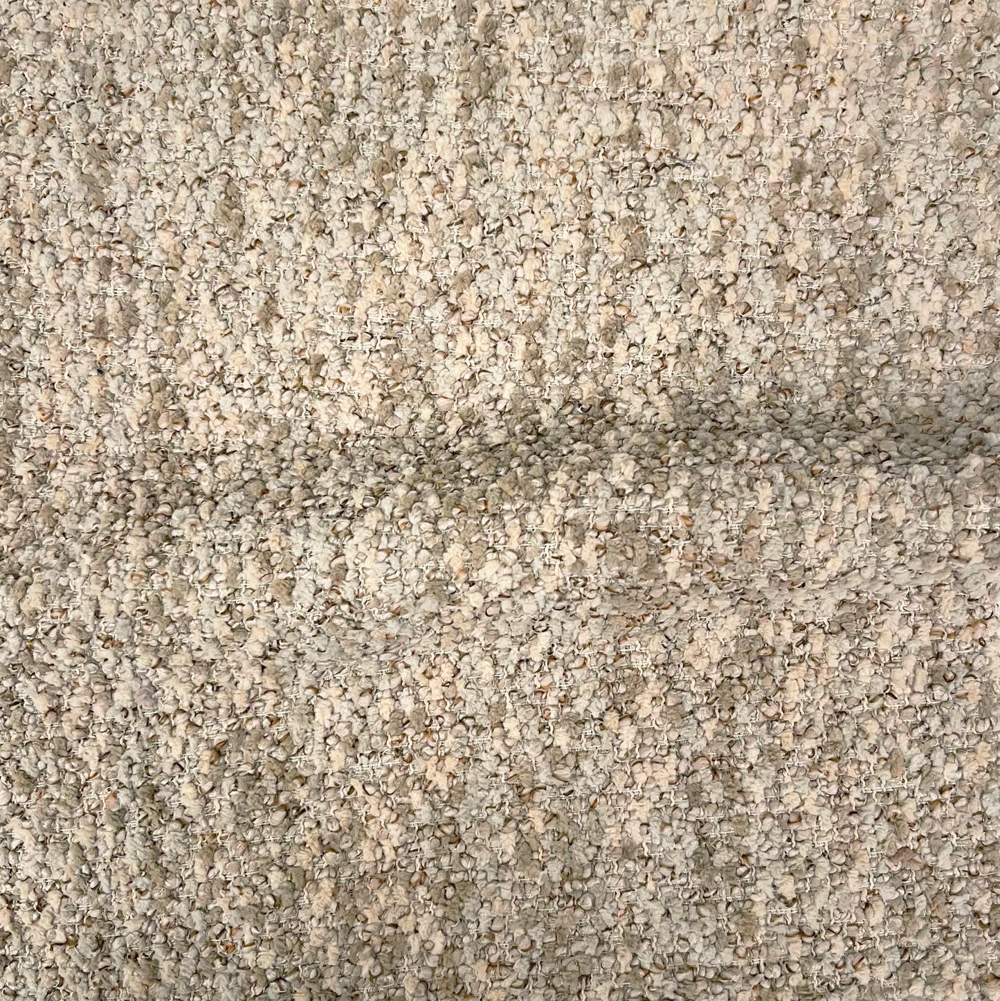 CORA - SOLID BOUCLE UPHOLSTERY FABRIC BY THE YARD