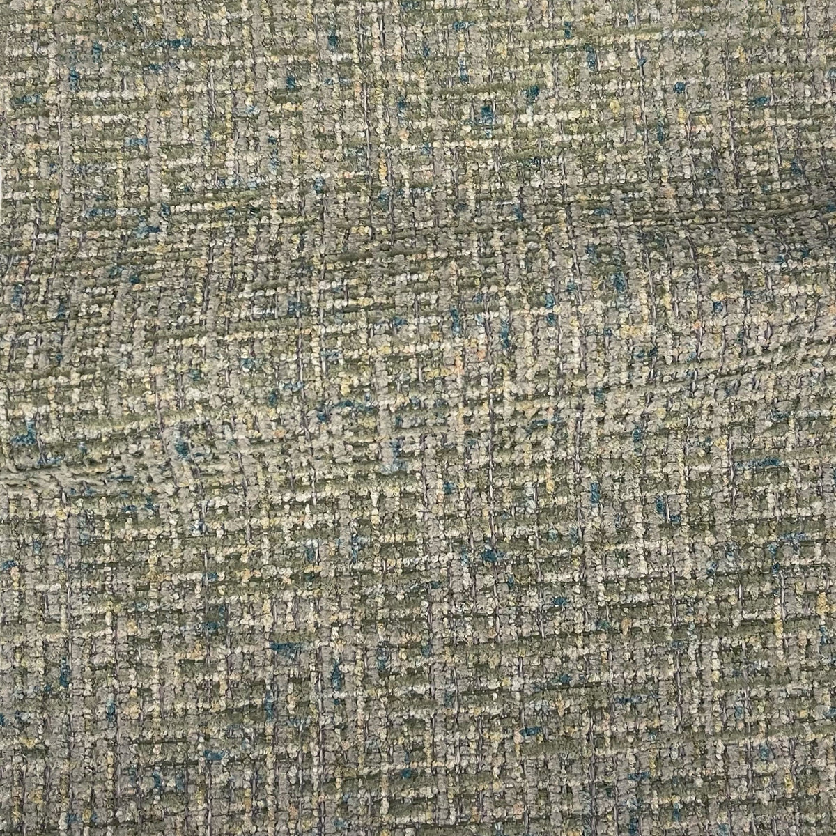 DEVON - BOUCLE YARN CHENILLE UPHOLSTERY FABRIC BY THE YARD
