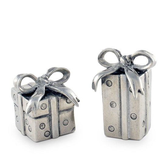 Christmas Package Placecard Holder Pair