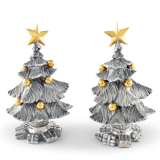 Christmas Tree Salt and Pepper