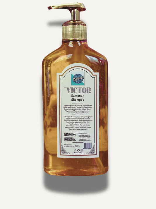 Roomsium Refillable Shampoo Amber Bottle With Wall Mount Kit