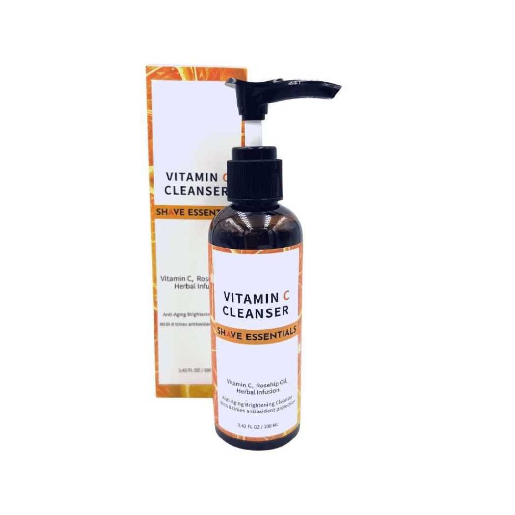 Gentle Vitamin C Facial Cleanser for Anti-Aging Skincare