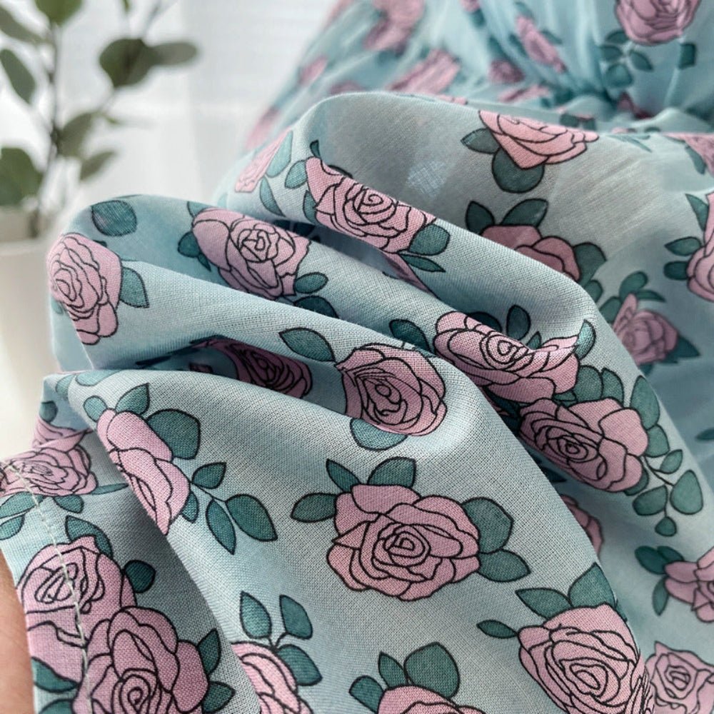 Vivian Vintage Floral Pajama Set / Tie Strap