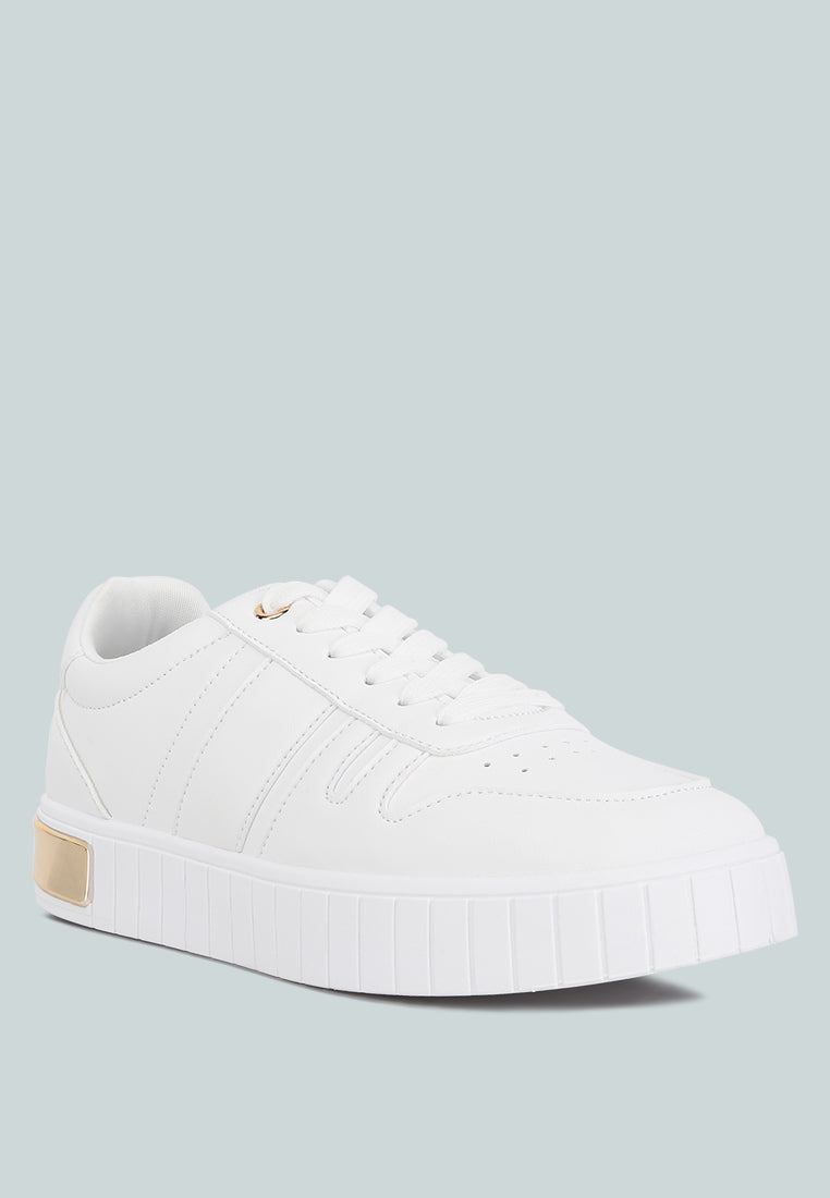 Women Welsh Panelling Detail Sneakers