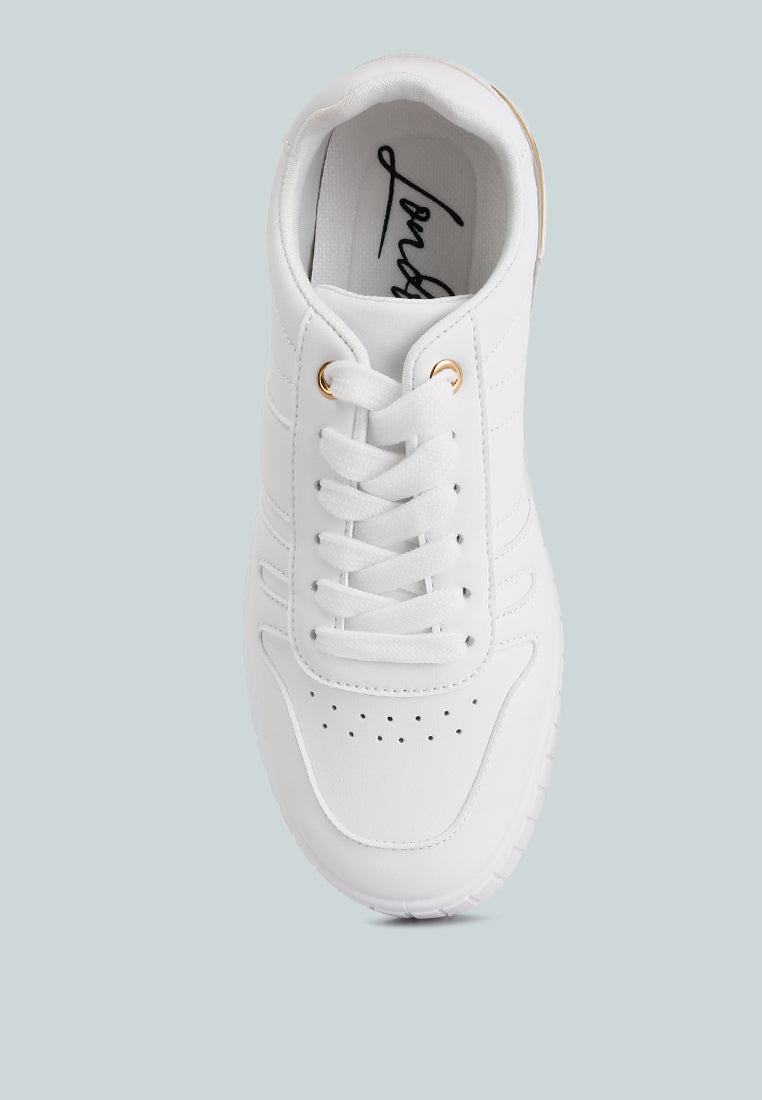 Women Welsh Panelling Detail Sneakers