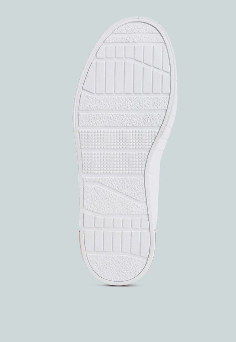 Women Welsh Panelling Detail Sneakers