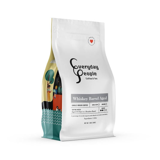 Whiskey Barrel Aged Single Origin- Medium Roast Coffee