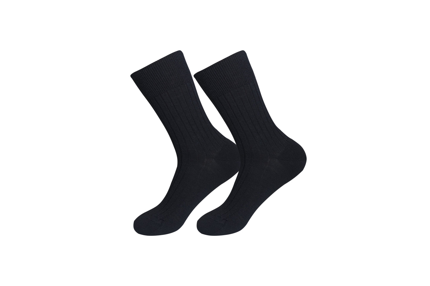 75% Extra-Fine Merino Wool & 25% Silk Men's Socks. 1 Pair. Made in Italy.