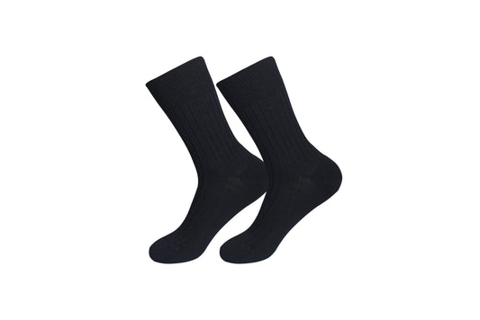 75% Extra-Fine Merino Wool & 25% Silk Men's Socks. 1 Pair. Made in Italy.