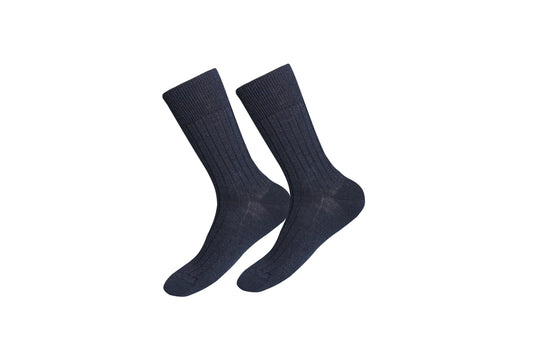 75% Extra-Fine Merino Wool & 25% Silk Women's Socks. 1 Pair. Made in Italy.