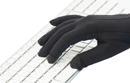 The Writer's Glove® - Thin, Warm Gloves for Typing (Graphene + Grippy)